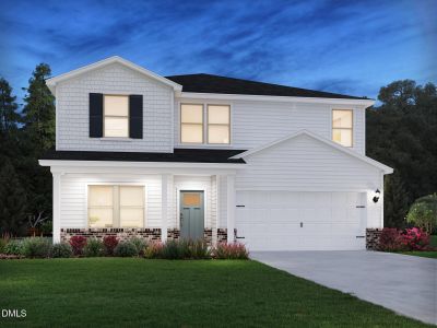 New construction Single-Family house 4205 Wesley Chapel Wy, Raleigh, NC 27616 plan Chatham - image