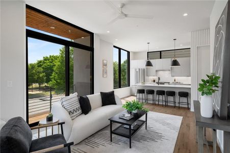 New construction Townhouse house 105 Georgia Ave Se, Unit 5, Atlanta, GA 30312 17C- photo 7 7