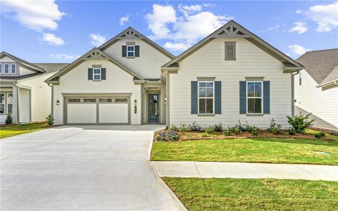 New construction Single-Family house 95 Oak Hill Ct, Newnan, GA 30265 Sydney- photo 0