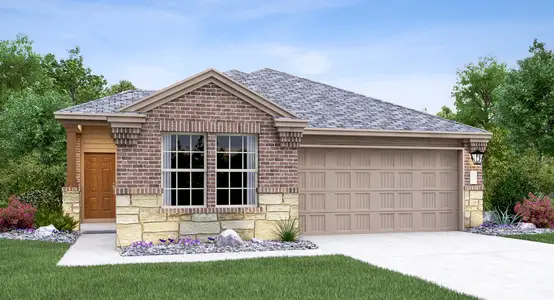 New construction Single-Family house 17808 Nashville Warbler Rd, Pflugerville, TX 78660 plan Mason - image