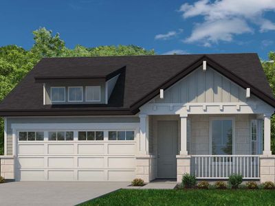 New construction Single-Family house 32319 Comet Darner Wy, Fulshear, TX 77441 plan Nottingham - image