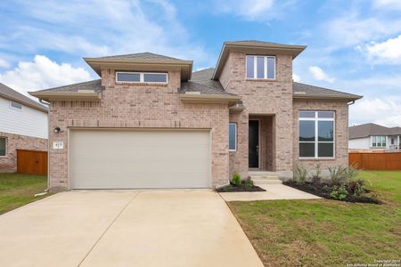 New construction Single-Family house 419 Field Fox, Cibolo, TX 78108 plan Granbury - image