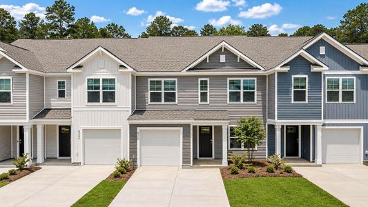 New construction Townhouse house 887 Long Bluff Rd, Summerville, SC 29486 plan Davis - image