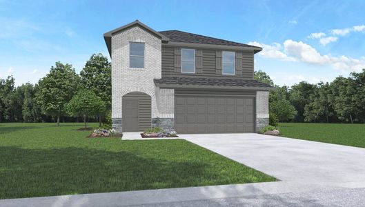 New construction Single-Family house 14104 Golden Rays Dr, Splendora, TX 77372 plan Grace - image