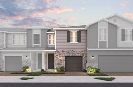 New construction Townhouse house 614 Southern Edge Way, Sanford, FL 32771 Magnolia- photo 0 0