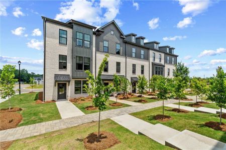 New construction Townhouse house 449 Breccia Run, Mcdonough, GA 30253 Landon- photo 0