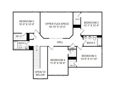 New construction Single-Family house 1205 Anderson Ridge Rd, Greer, SC 29651 plan The Congaree - image 6