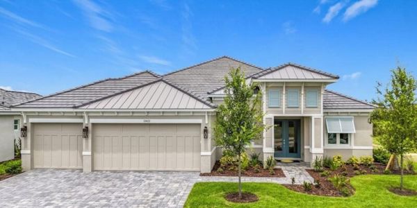 New construction Single-Family house 12422 Stonegate Trl, Parrish, FL 34219 plan Belize - image