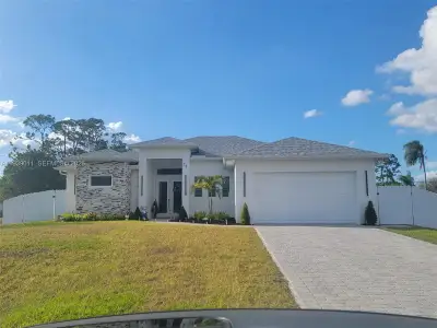 New construction Single-Family house 11 Connecticut Rd, Lehigh Acres, FL 33936 - image