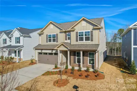 New construction Single-Family house 3905 Lillypad Ln, Monroe, NC 28110 plan Marshall - image
