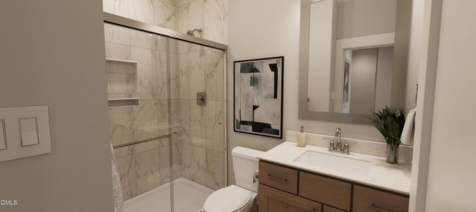 New construction Townhouse house 3017 White Rail Dr, Fuquay Varina, NC 27526 plan Cora Interior Unit - image 13