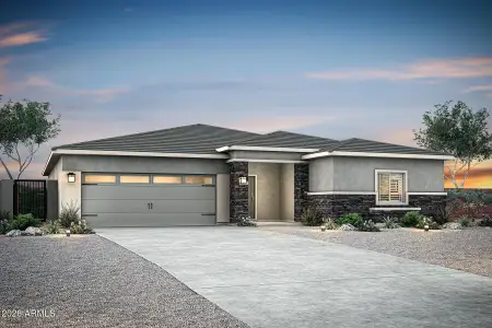 New construction Single-Family house 4016 N Ghost Hollow Wy, Casa Grande, AZ 85122 - image