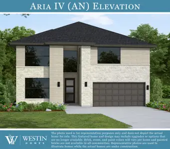 New construction Single-Family house 5403 Dream Wy, Manvel, TX 77578 plan The Aria IV - image