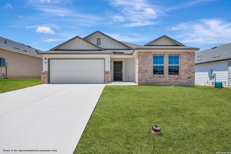 New construction Single-Family house 1013 Eagle Xing, Seguin, TX 78155 plan Ellsworth - image