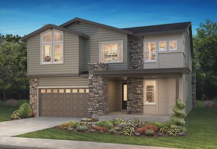 New construction Single-Family house 6653 Bridle Creek Point, Castle Pines, CO 80108 4075 Zolla Exterior B - Modern Colorado- photo 0