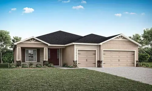 New construction Single-Family house 827 Cypress Creek Run, St. Cloud, FL 34771 plan Wesley II - image