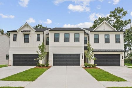 New construction Townhouse house 7517 Clover Ln, Unit 120, Flowery Branch, GA 30542 plan Sierra - image