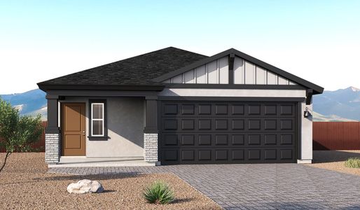 New construction Single-Family house 6699 S Butch Cassidy Ave, Tucson, AZ 85746 plan Carolina - H30C - image