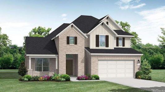 New construction Single-Family house 3213 Potter Pl, Schertz, TX 78108 plan Brookshire - image