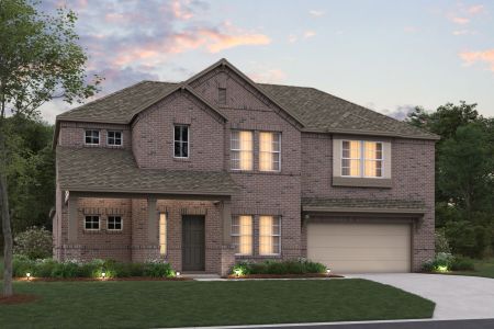 New construction Single-Family house 3312 Red Deer Rd, Denton, TX 76208 Mackenzie - 50' Smart Series- photo 0