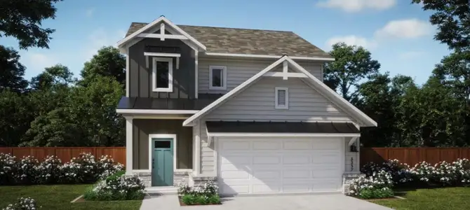 New construction Single-Family house 501 Bauer Lp, Liberty Hill, TX 78642 plan Addison - image