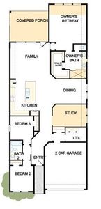 New construction Single-Family house 42532 Edmund Rucker Ln, Magnolia, TX 77354 plan The Baileywood - image
