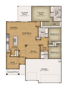 New construction Single-Family house 540 Banna Arch Lp, Myrtle Beach, SC 29579 plan The Wave Crest - image 2