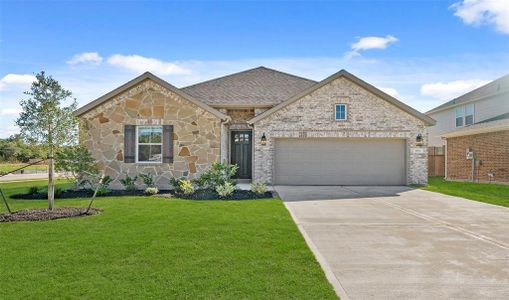 New construction Single-Family house 3907 Bur Oak Drive, Santa Fe, TX 77517 - photo 0