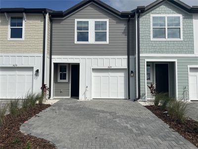 New construction Townhouse house 7677 Deer Valley Cir, Tampa, FL 33635 Palm- photo 0