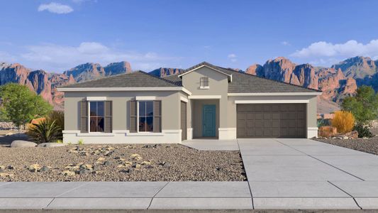 New construction Single-Family house 15476 W Desert Hollow Dr, Surprise, AZ 85387 null- photo 0