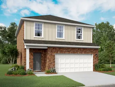 New construction Single-Family house 10207 California Lilly Ln, Houston, TX 77016 plan Endeavor - image