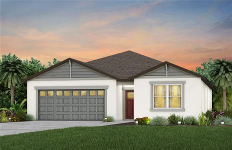 New construction Single-Family house 459 Pine Tree Blvd, Lake Alfred, FL 33850 Hanover- photo 0