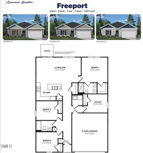 New construction Single-Family house 401 Citron St, Sanford, NC 27332 Freeport- photo 1 1