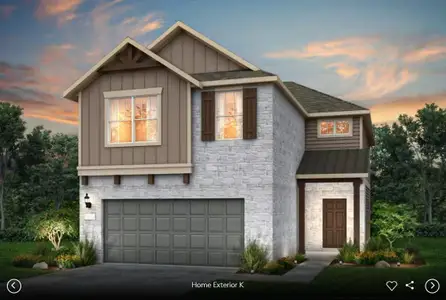New construction Single-Family house 112 Amista Dr, Liberty Hill, TX 78642 plan Rybrook - image