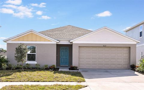 New construction Single-Family house 12761 Hysmith Loop, Parrish, FL 34219 Adora- photo 0