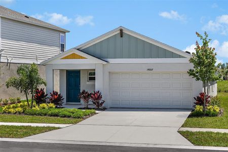 New construction Single-Family house 3476 Dahlia Dr, Lake Hamilton, FL 33851 Magenta- photo 0