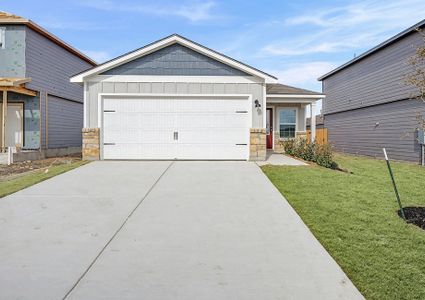 New construction Single-Family house 275 Aplite Pass, Maxwell, TX 78656 plan Hawthorne - image