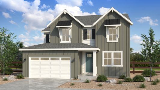 New construction Single-Family house 14805 Leyden St, Thornton, CO 80602 plan Silverthorne - image