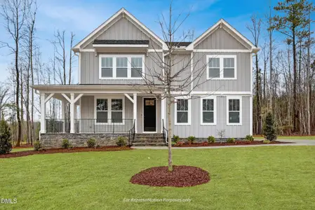 New construction Single-Family house 257 Sweetfern Ln, Zebulon, NC 27597 - image