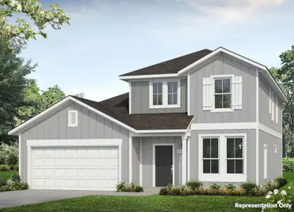 New construction Single-Family house 5212 Lomasso Dr, Austin, TX 78747 plan Cloverleaf 2051 - image