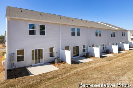 New construction Townhouse house 4090 Claret Cup Dr, Unit 31, Kannapolis, NC 28083 The Longfield- photo 21 21