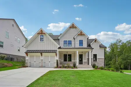 New construction Single-Family house 4535 Aiden Wy, Cumming, GA 30041 plan The Tamarack - image