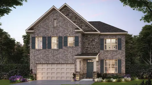 New construction Single-Family house 3078 Champions Wy, Loganville, GA 30052 plan Iberville - image