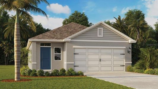 New construction Single-Family house 182 Bull Frog Ln, Umatilla, FL 32784 plan Downing II - image