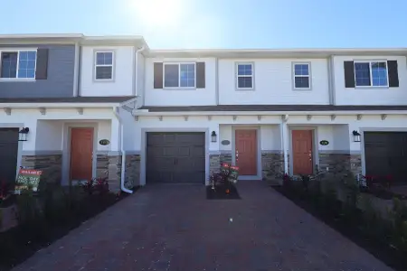 New construction Townhouse house 4156 Campsite Lp, Orlando, FL 32824 plan Santa Rosa - image