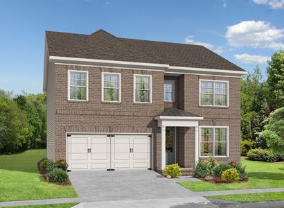 New construction Single-Family house 1239 Waterhaven Blvd, Cumming, GA 30041 plan The Wesley - image