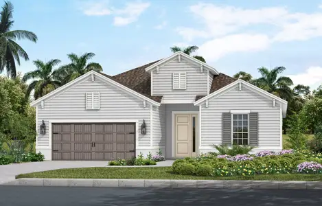 New construction Single-Family house 13427 Old Creek Ct, Parrish, FL 34219 plan Endless Summer 4 - image