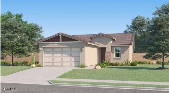 New construction Single-Family house 3041 E Barrel Race Rd, San Tan Valley, AZ 85140 plan Bisbee Plan 3565 - image