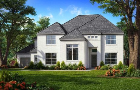 New construction Single-Family house 3020 Dynasty Dr, Leander, TX 78641 plan Crockett - SH 7414 - image
