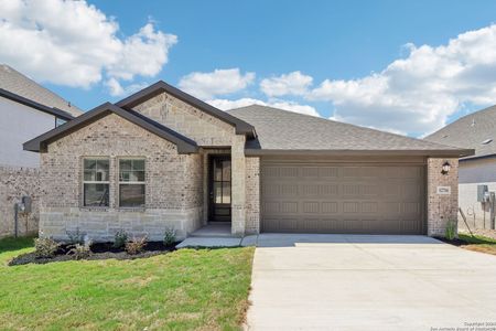 New construction Single-Family house 12714 Tegea Pass, San Antonio, TX 78245 The Fitzhugh (C402)- photo 0 0